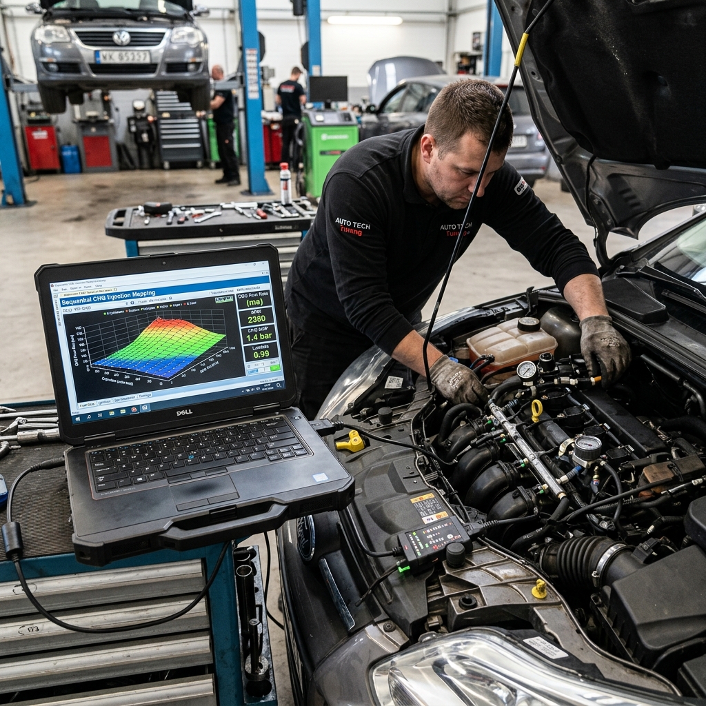 Sequential CNG Kit Fitment & Calibration